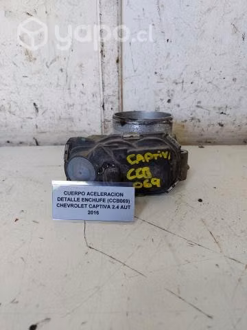 Cuerpo Acelerac Detalle Enchufe Chevrolet Captiva