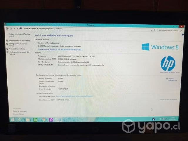 Computador de escritorio HP