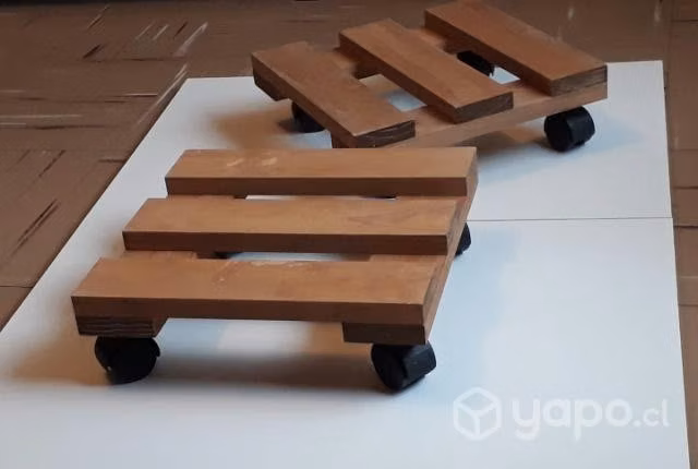 Base con Ruedas para maceteros o cilindros