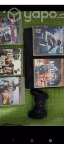 PS3 + 5 juegos