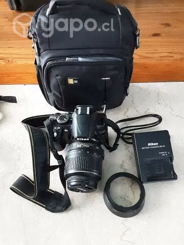 Camara NIKON D3100 (6954 disparos), lente 18_55,