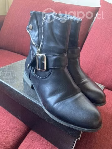 Botines de cuero Vía Uno - Imagen 3