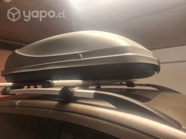 Barras portaequipaje y cupula 150 litros