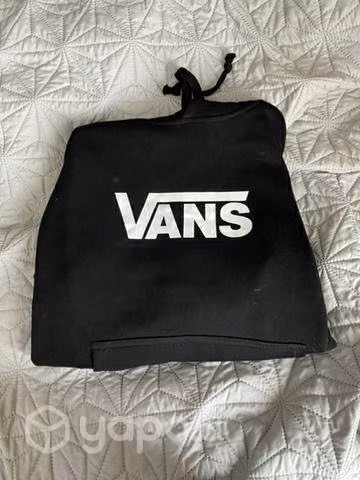 Poleron Negro Vans talla L