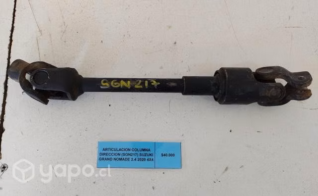 Articulac Columna Direcc Suzuki Grand Nomade 2020