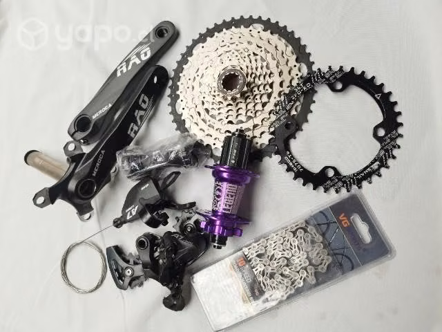 Transmisión mtb bicicleta 1x10