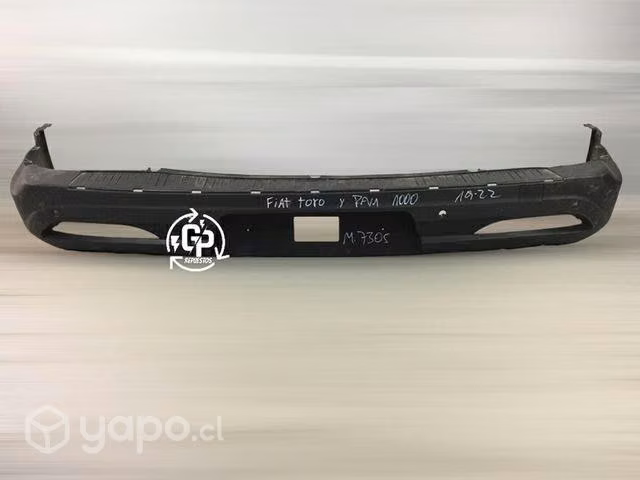 Parachoque trasero fiat ram 1000 2019-2022