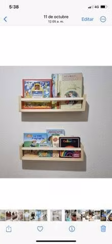 Repisas libros