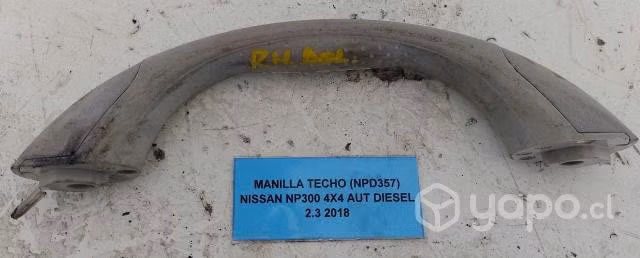 Manilla Techo (NPD357) Nissan NP300 4x4 AUT Diesel