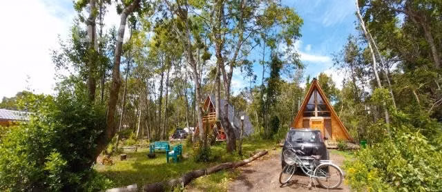 3 casas en pucón en parcela - Imagen 2