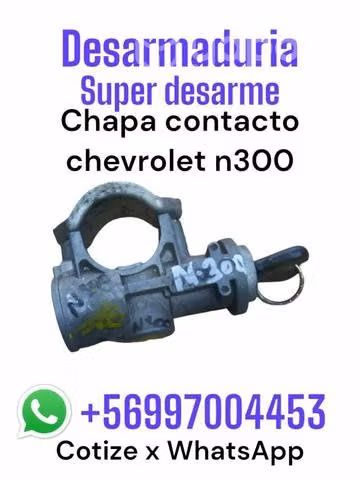 Chevrolet n300 chapa contacto desarmaduría