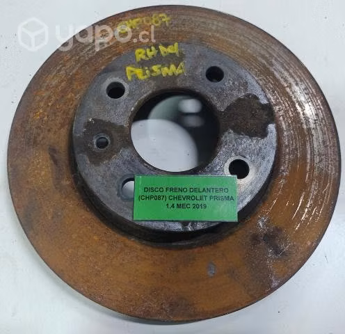 Disco Freno Delantero (CHP087) Chevrolet Prisma