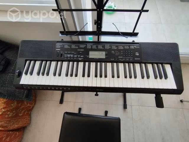 Teclado Casio Ctk-3500 + Pack Atriles + Banqueta