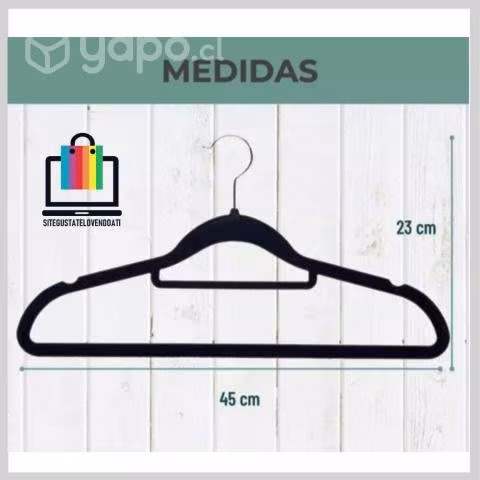 Colgador de Ropa Antideslizante de Terciopelo