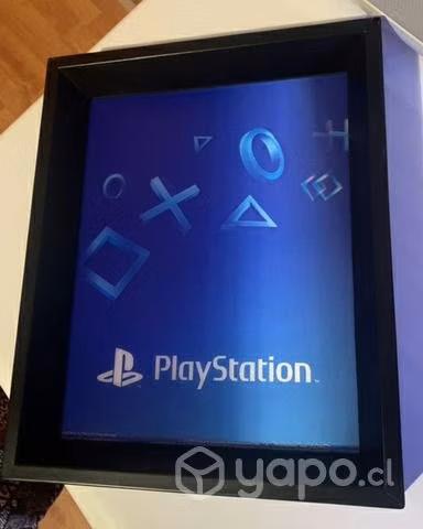 Póster 3D Playstation