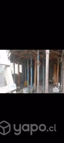 Terreno con casa en construcción centro alto
