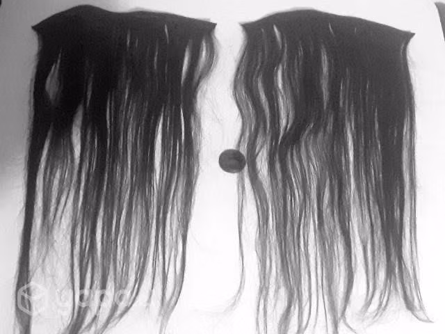 Cortinas cabello natural virgen, sin tinturar