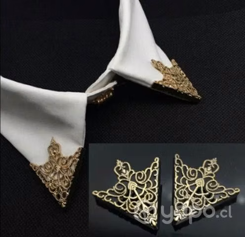 Broche de cuello de camisa