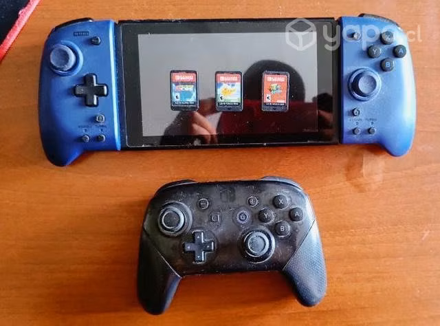 Nintendo Switch + Control + Juegos fisicos/digital