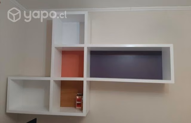 Mueble de pared dormitorio juvenil - Imagen 4