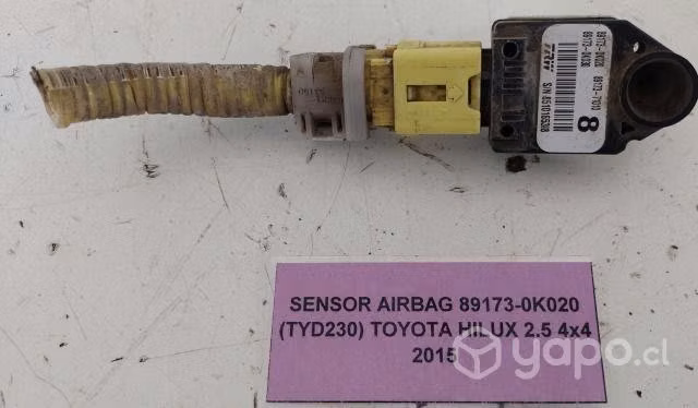 Sensor Airbag (TYD230) Toyota Hilux 2.5 2015