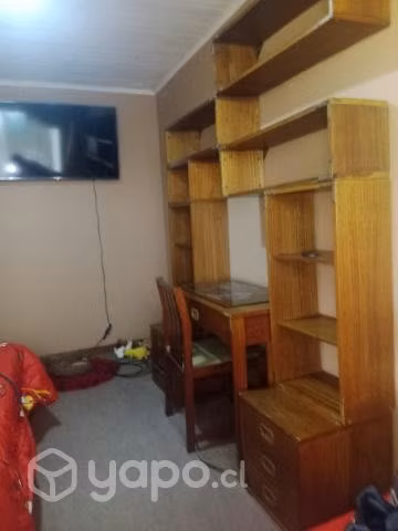 Mueble mural + escritorio + silla