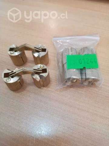 BISAGRA INVISIBLE c136-12mm BRONCE
