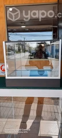 Acuario vidrio de 6mm.con base de aluminio. - Imagen 6
