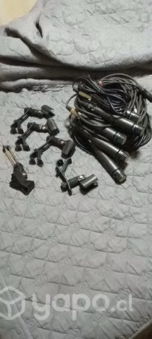 Microfonos bateria