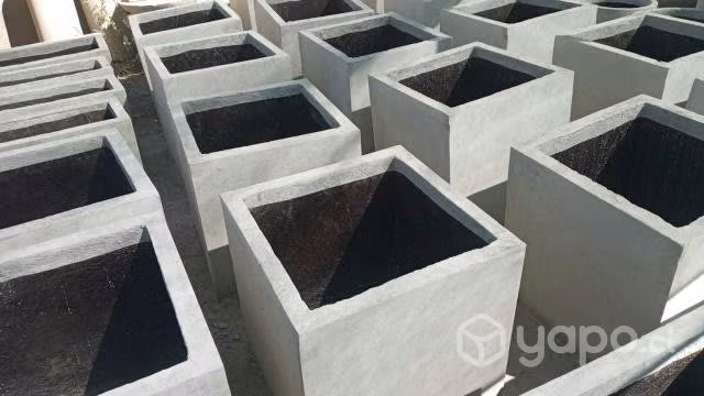 Maceteros de cemento
