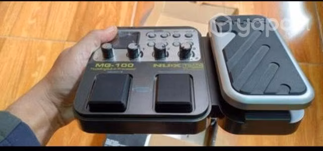 Pedal de efectos guitarra electrica Nux mg-100