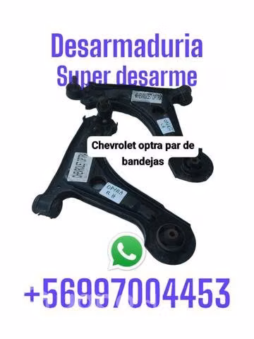 Par de bandejas chevrolet optra 19