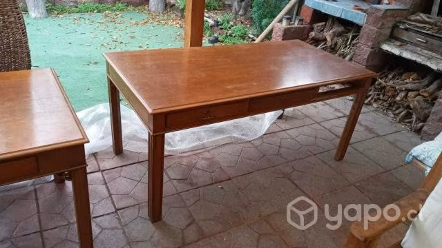 Escritorio madera Lingue para 3 cajones