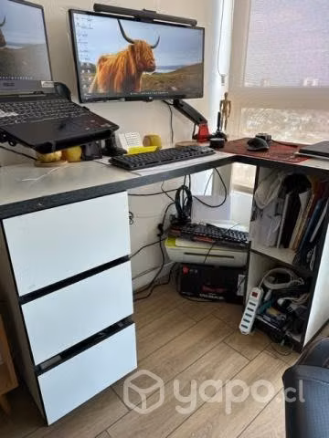 escritorio en L