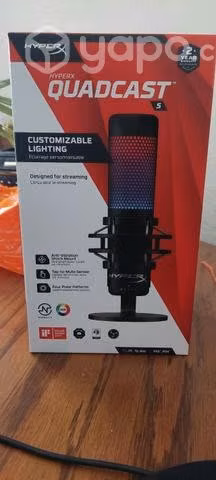 Micrófono Gamer Hyperx Quadcast S