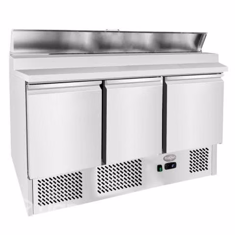 Meson refrigerado pizzero 137 cm. 380 lt. ac.inox