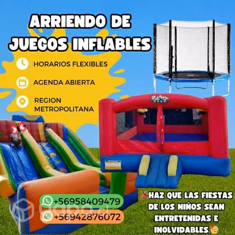 Arriendo de juegos inflables