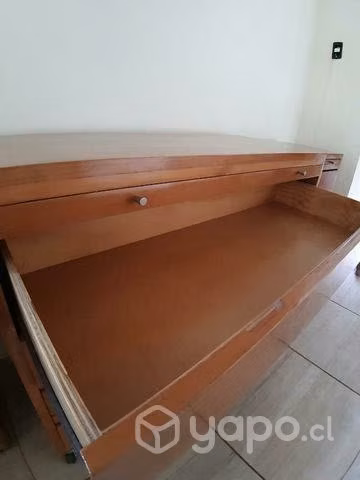 Set de dormitorio en madera