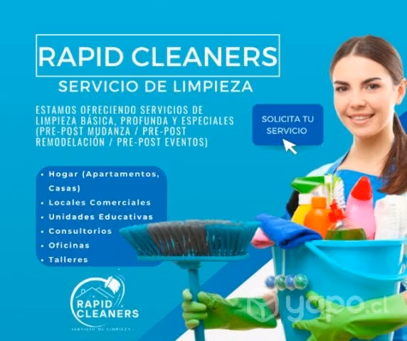 Servicio de Limpieza Rapid Cleaners