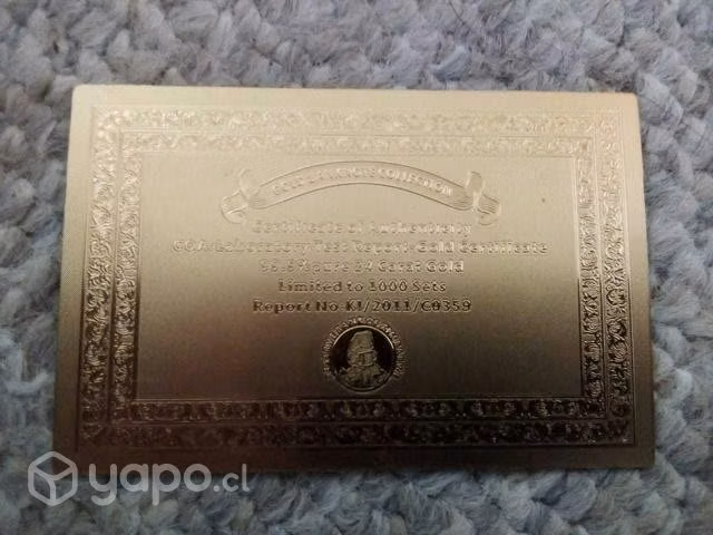 Billetes de 100 trillones de dólares zimbabwe