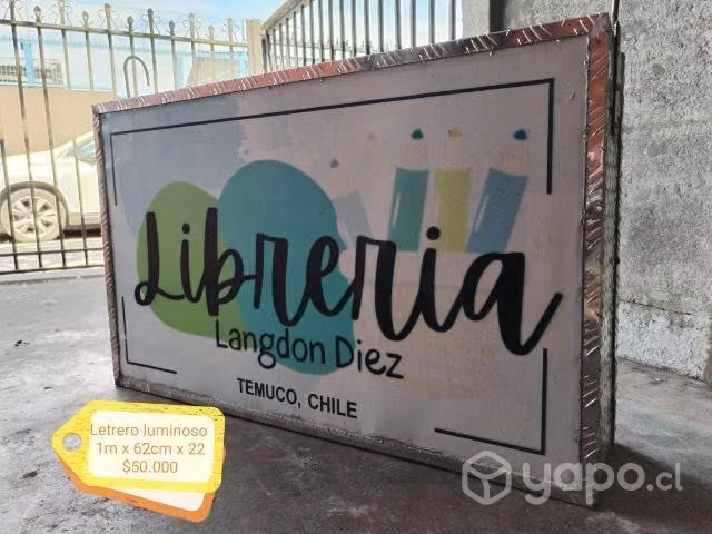Letrero luminoso