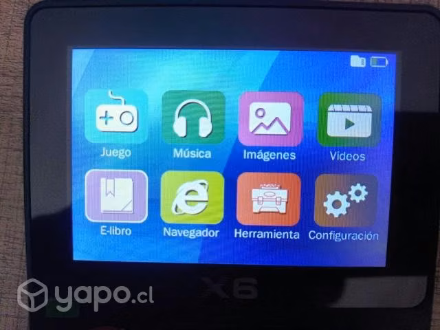 Consola juegos X6 portátil