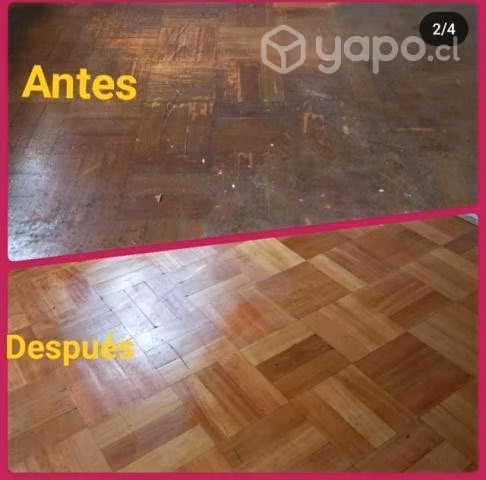 Limpieza de pisos.