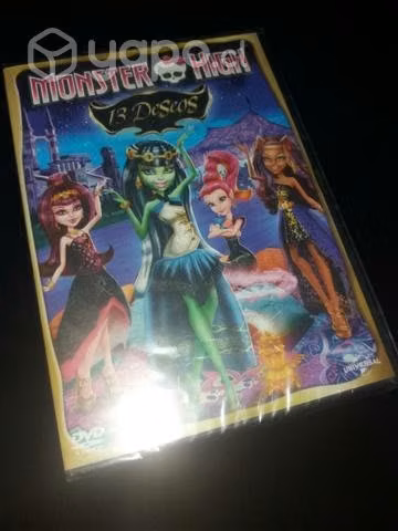 Película Monster High 13 deseos dvd