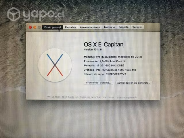 MacBook Pro i5 - Imagen 4