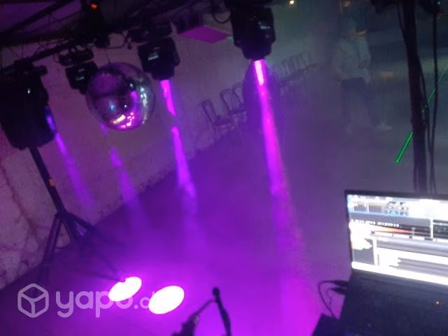 Fiestas / Dj / AMPLIFICACION / ILUMINACION