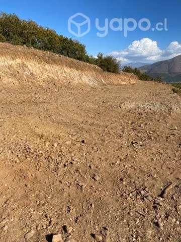 Terreno 5000 m2 con vista al valle río Aconcagua