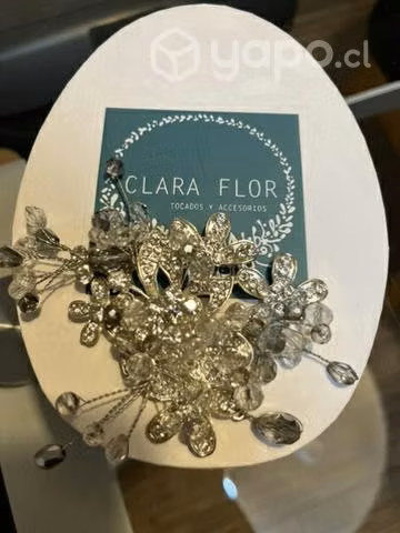 Tocado Novia de Cristal - Imagen 4