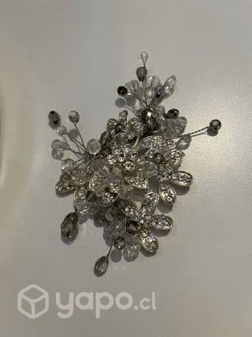 Tocado Novia de Cristal - Imagen 3