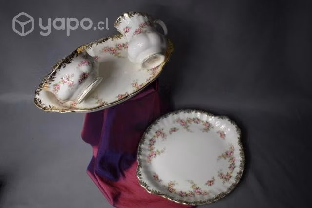 Juego porcelana royal albert dimity rose